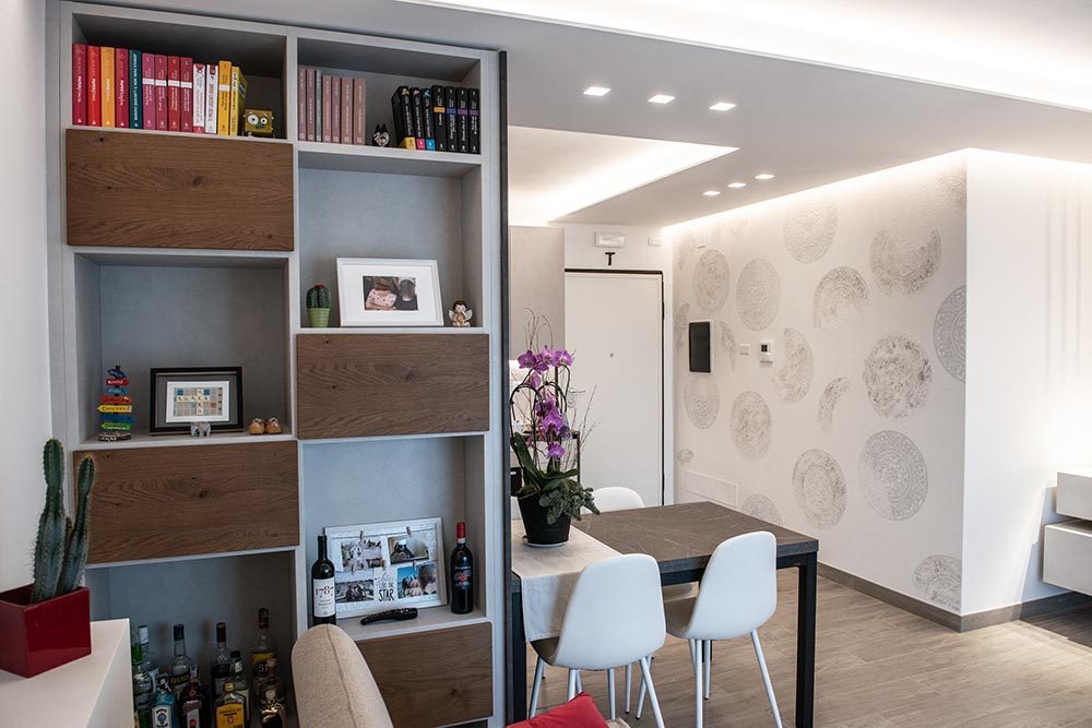 arredo moderno zona giorno padova