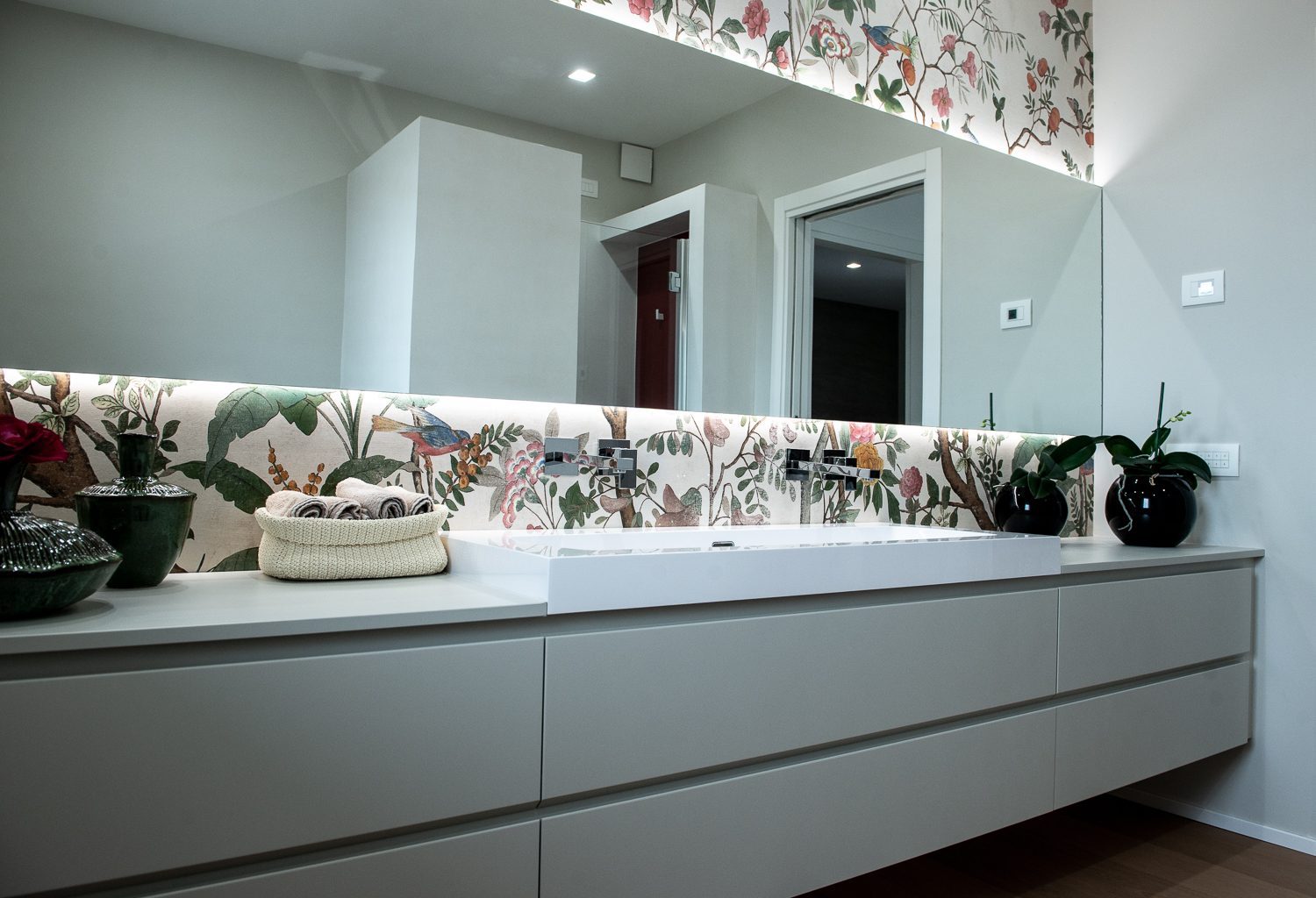 mobile bagno lineare verona arredamenti tosini